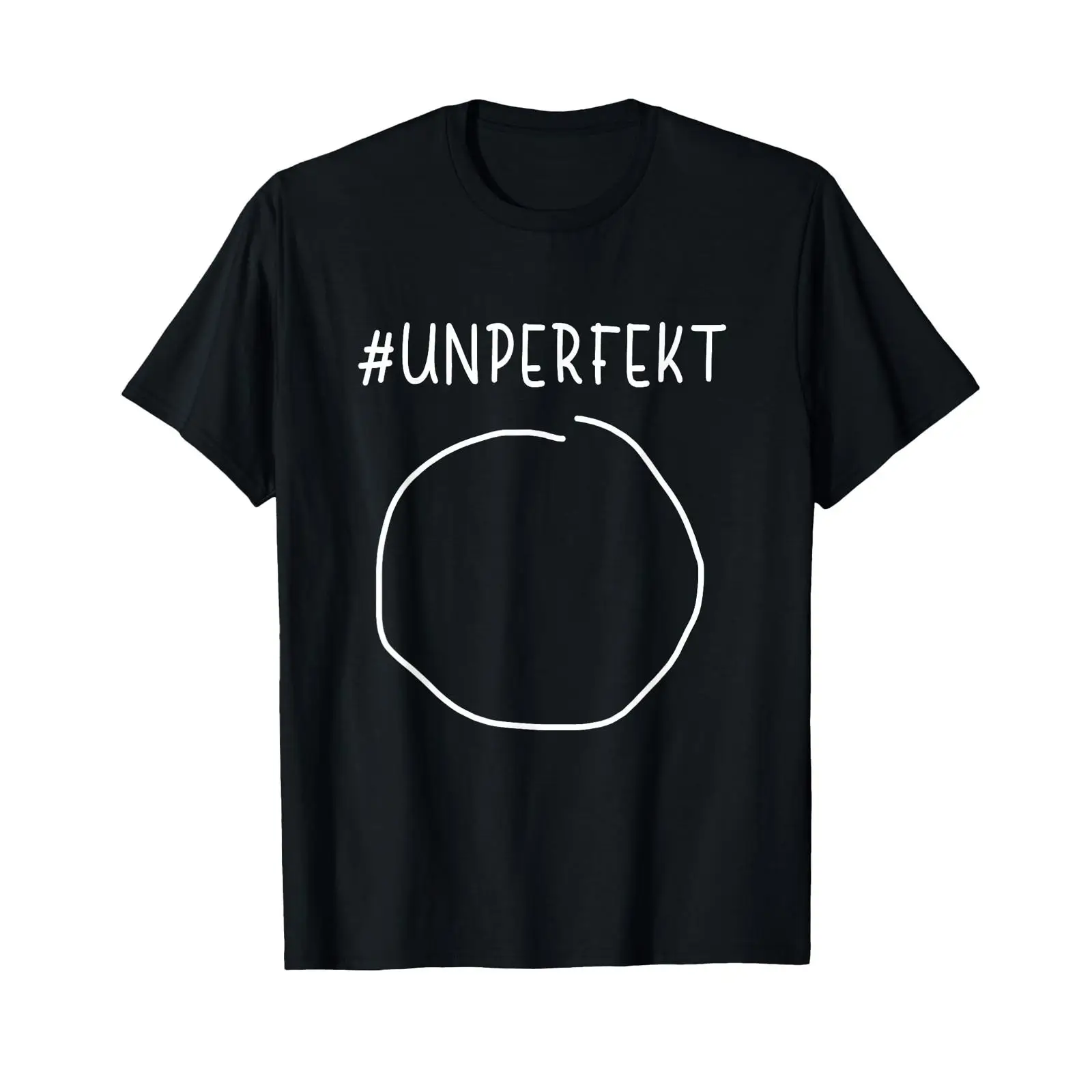 Vintage Fashion Hashtags - Imperfect Hashtag Circle Statement T 셔츠