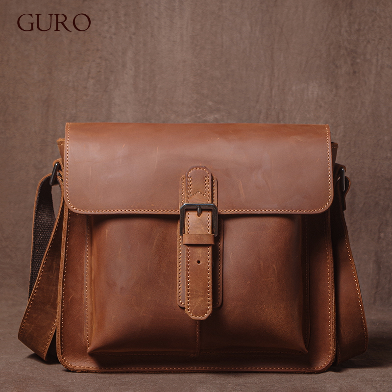 Vintage Fashion Boutique - GURO 럭셔리 브랜드 정품 가죽 숄더