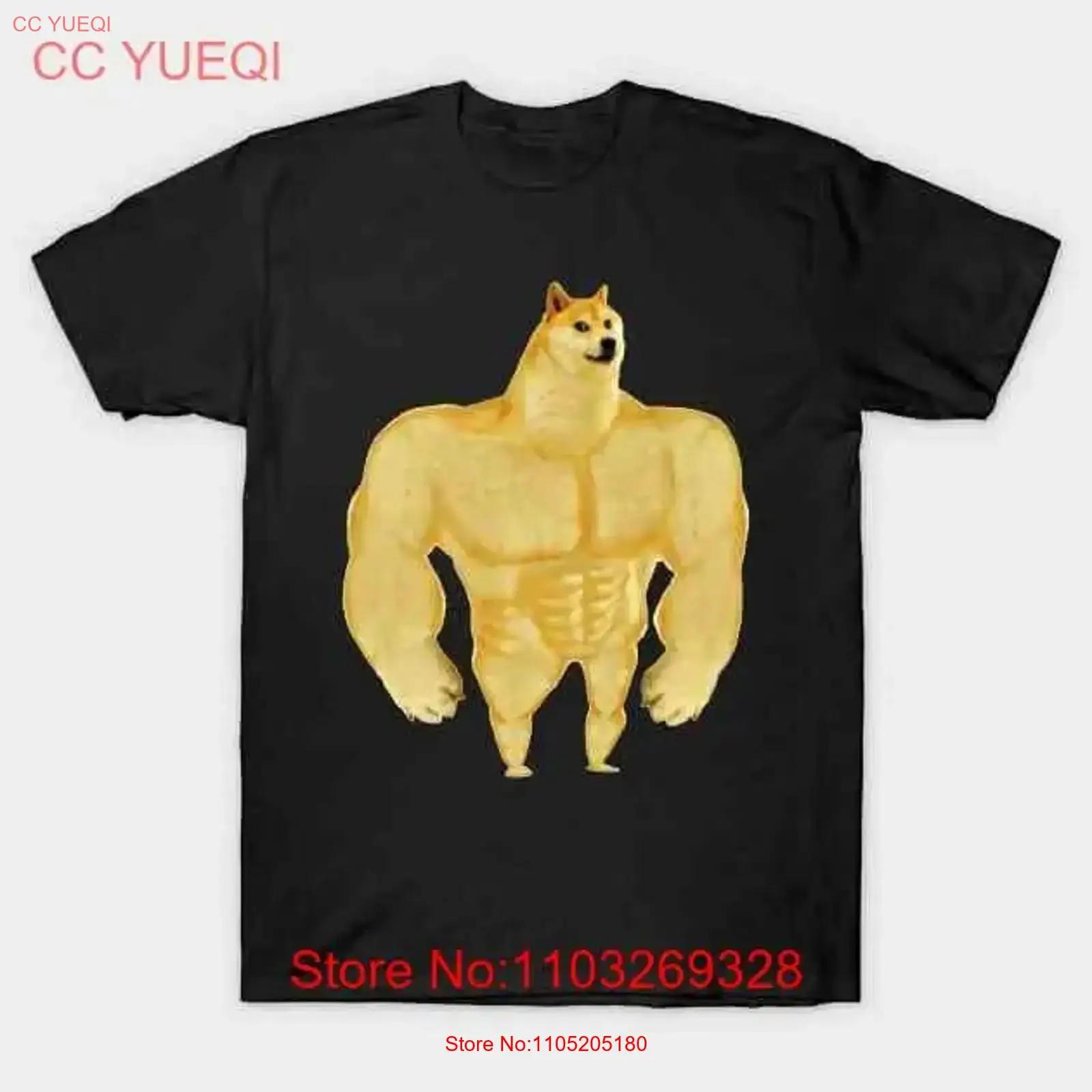 Vintage Fashion Australia - Swole Doge Made in Australia 티셔츠