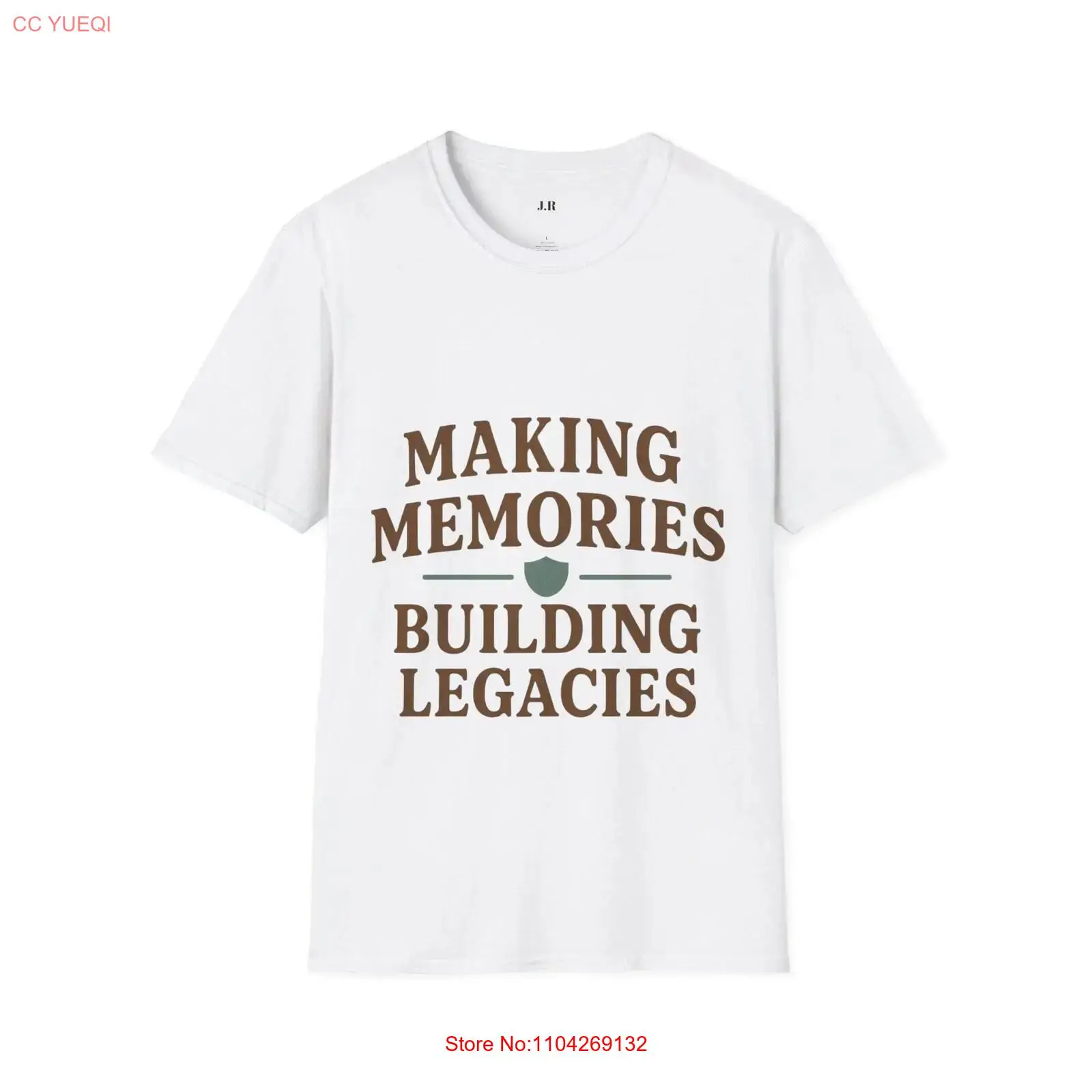 Vintage Fashion Meaning - 메모리 빌딩 티셔츠 소프트스타일 가족 테마
