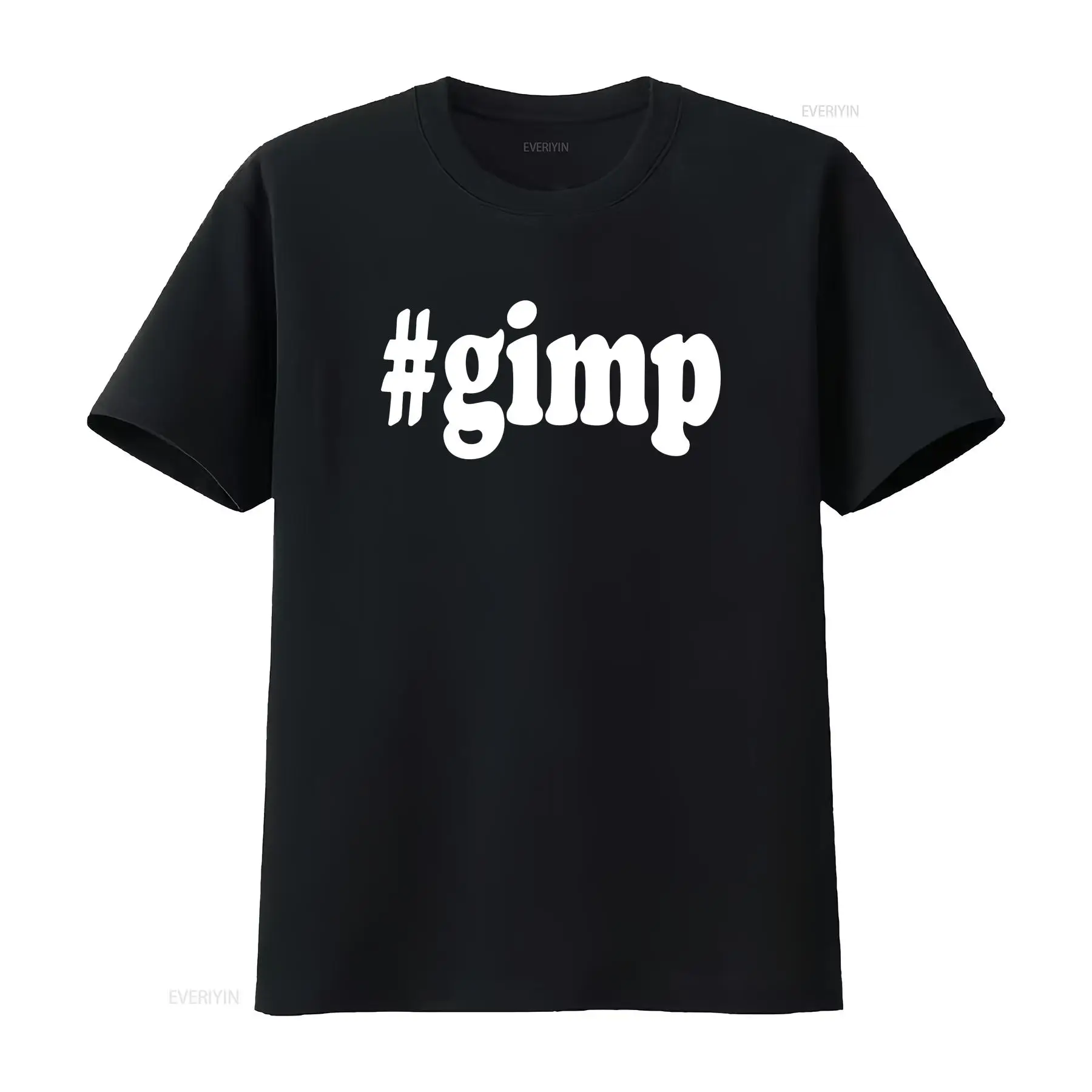 Vintage Fashion Hashtags - gimp 티셔츠 해시태그 웃긴 블랙 화이트