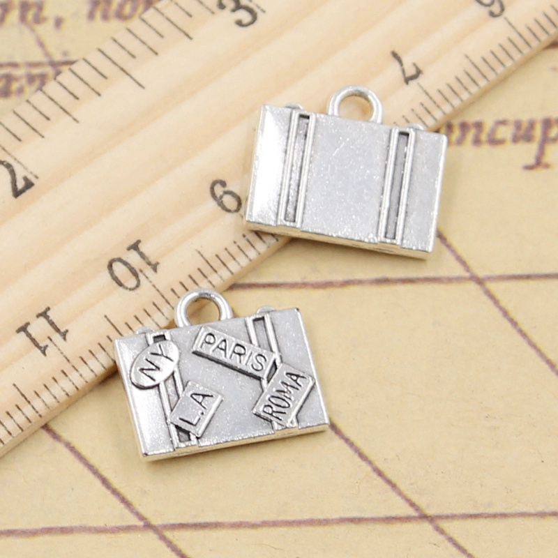 Vintage Fashion York - 10pcs 매력 여행 가방 뉴욕 파리