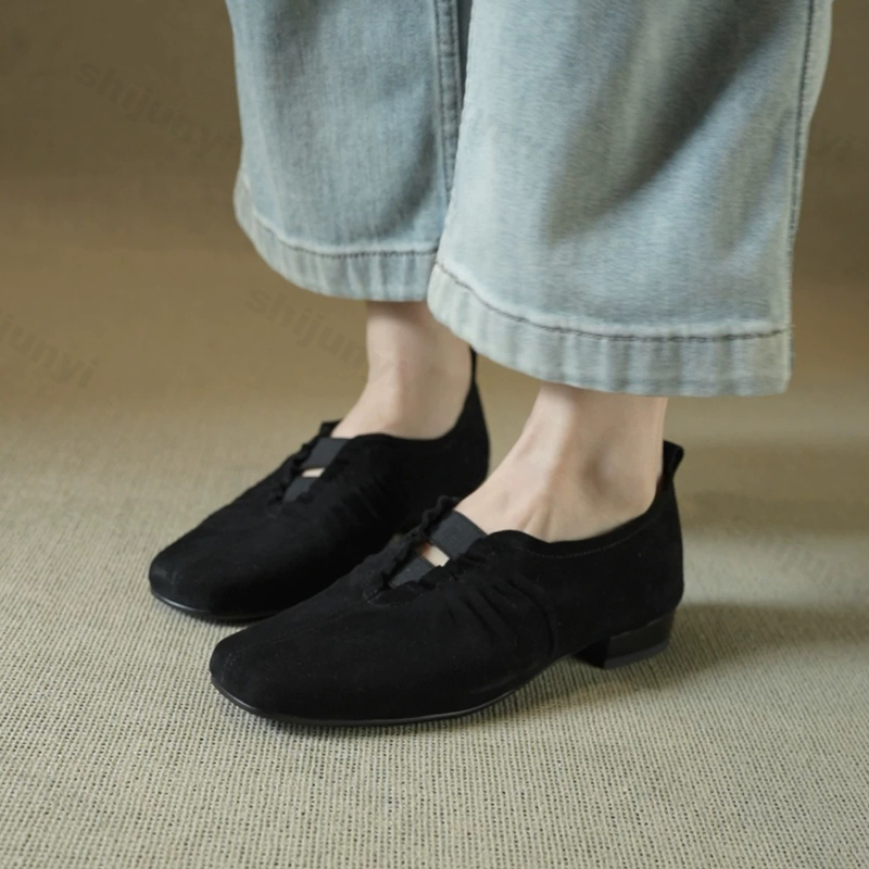 스퀘어 토 여성 메리 제인 슈즈 2025 가을 신상 편 - Vintage Outdoor Fashion 리뷰 및 가격