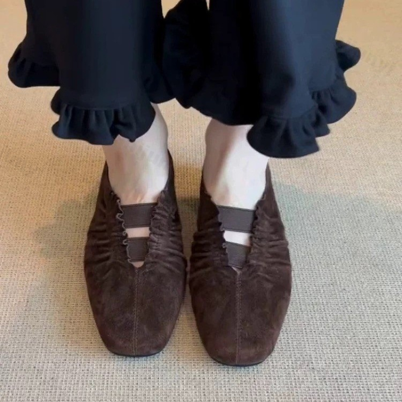 스퀘어 토 여성 메리 제인 슈즈 2025 가을 신상 편 - Vintage Outdoor Fashion 리뷰 및 가격