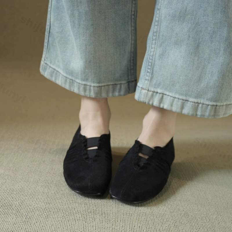 스퀘어 토 여성 메리 제인 슈즈 2025 가을 신상 편 - Vintage Outdoor Fashion 리뷰 및 가격