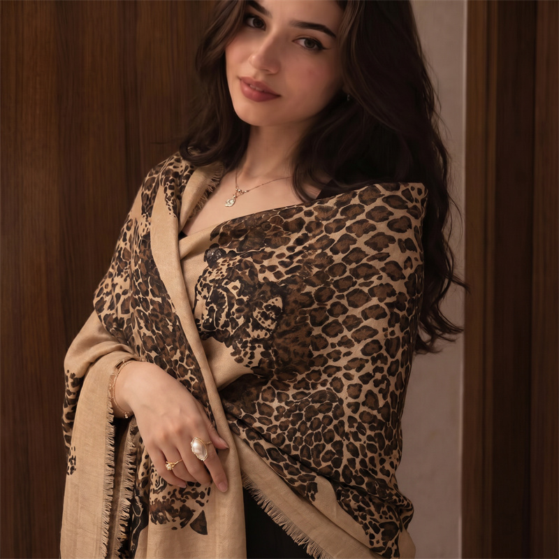 빈티지 레오파드 프린트 히잡 및 헤드스카프 여성용 로우 - Vintage Outdoor Fashion 리뷰 및 가격