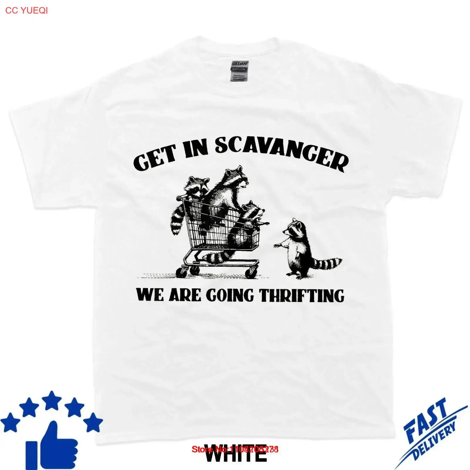 Get In Scavenger We're Going T - Thrift Vintage Fashion Usa 리뷰 및 가격