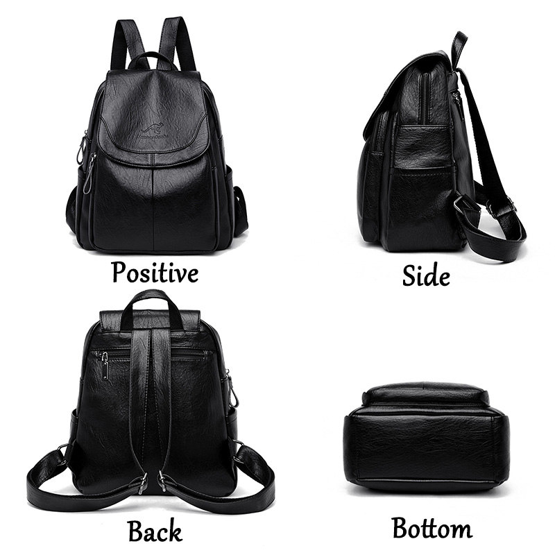 빈티지 소프트 가죽 여성용 백팩 9가지 색상 캐주얼 여 - Vintage Fashion Boutique 리뷰 및 가격