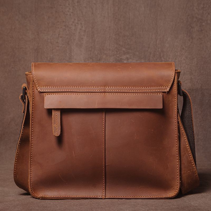GURO 럭셔리 브랜드 정품 가죽 숄더 백 남성 크레이 - Vintage Fashion Boutique 리뷰 및 가격