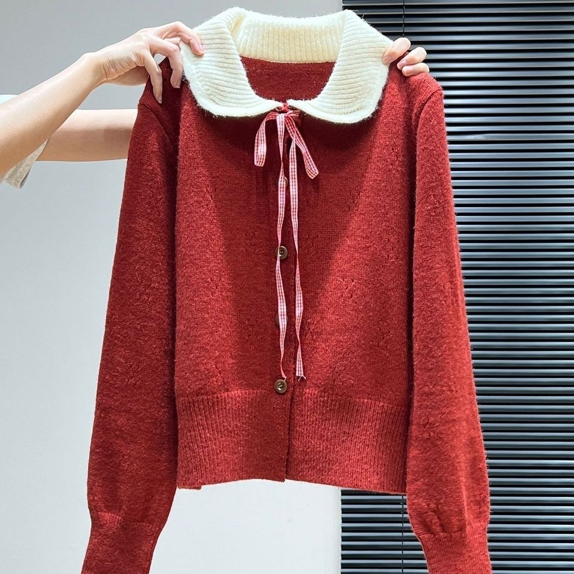 빈티지 솔리드 소프트 니트 캐주얼 스웨터 여성용 일본  - Vintage Fashion Postcards 리뷰 및 가격