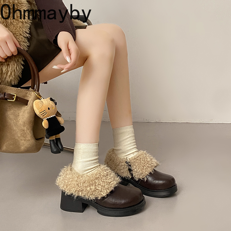 패션 빈티지 여성 메리 제인 슈즈 우아한 두꺼운 굽 드 - Vintage Outdoor Fashion 리뷰 및 가격